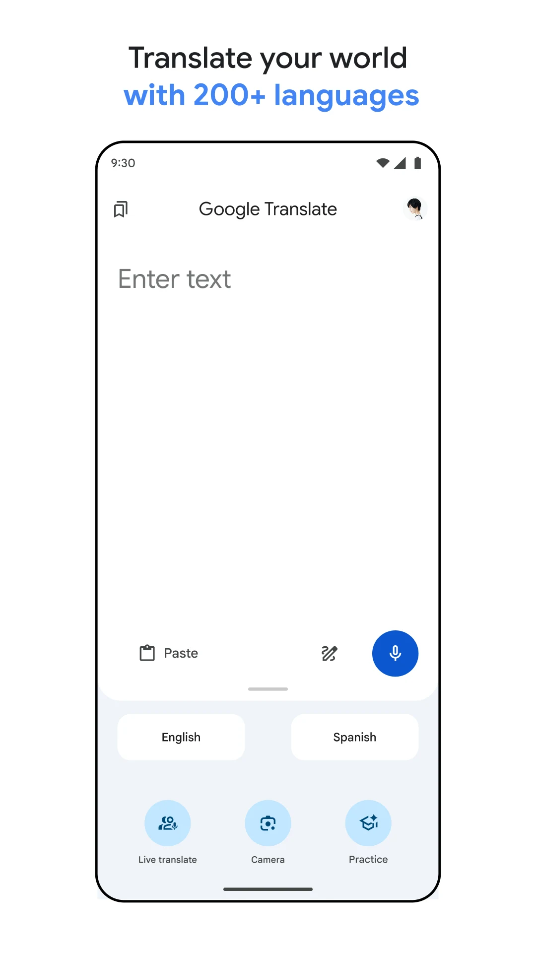 Google Translate screenshot